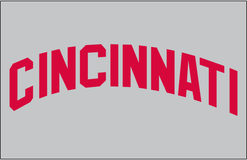 Cincinnati Reds 1971-1987 Jersey Logo fabric transfer